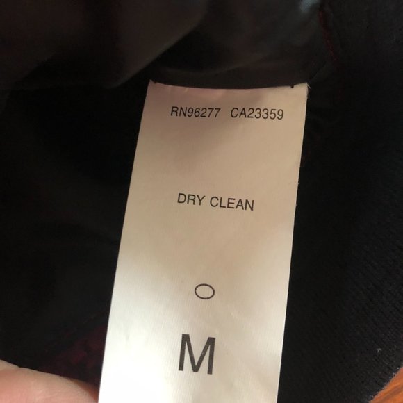 Vans Plaid Flannel Look Red Zip Up Bomber Jacket Size Medium - Picture 7 of 10